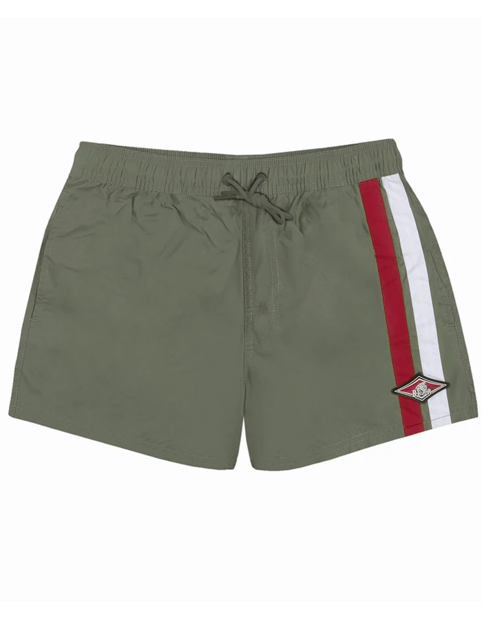 BEAR SURFBOARDS BOARDSHORTS MALIBU VOLLEY STRIPES DEEP LICHEN 1 BEAR SURFBOARDS BOARDSHORTS MALIBU VOLLEY STRIPES DEEP LICHEN