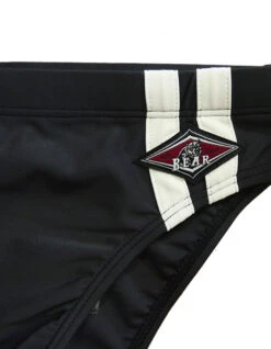 BEAR SURFBOARDS SLIP STRIPES NIGHT BLACK -Ride The Boards bear surfboards costume lycra slip stripes night black 1