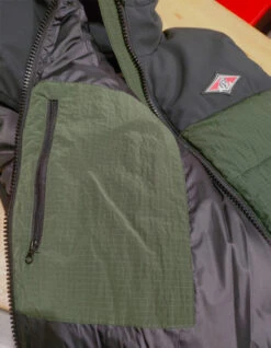 BEAR SURFBOARDS FAKE DOWN VEST -Ride The Boards bear surfboards fake down piumino smanicato