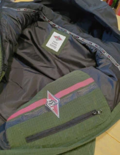 BEAR SURFBOARDS FAKE DOWN VEST -Ride The Boards bear surfboards fake down piumino smanicato 1