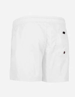 BEAR SURFBOARDS ICON VOLLEY SHORTS OPTICAL WHITE -Ride The Boards bear surfboards icon volley shorts optical white 2