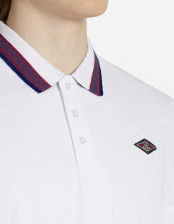 BEAR SURFBOARDS POLO OPTICAL WHITE -Ride The Boards bear surfboards polo logo optical white 2