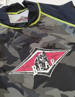 BEAR SURFBOARDS RASHGUARD LYCRA ALLOVER PRINT LYCRA SURF -Ride The Boards bear surfboards rashguard allover print 2