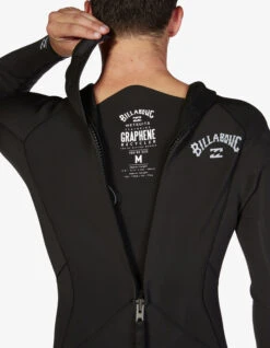 BILLABONG ABSOLUTE BACK ZIP 3/2 WETSUIT 9 BILLABONG ABSOLUTE BACK ZIP 3/2 WETSUIT -Ride The Boards billabong 3 2 absolute muta backzip black 4