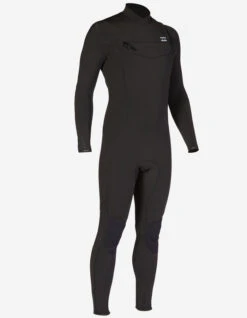 BILLABONG 4/3 ABSOLUTE CHEST ZIP WETSUIT -Ride The Boards billabong 4 3 absolute muta chest zip black 1