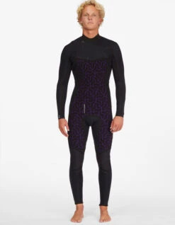BILLABONG 4/3 ABSOLUTE CHEST ZIP WETSUIT -Ride The Boards billabong 4 3 absolute muta chest zip black 6