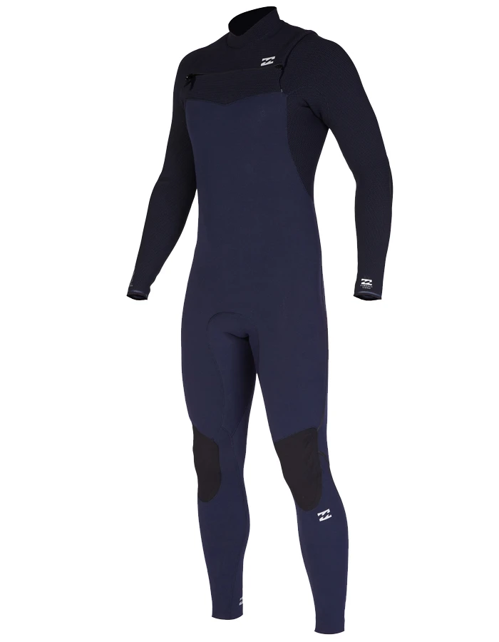 BILLABONG 5/4 FURNACE COMP CHEST ZIP WETSUIT FOR MEN NAVY 2 BILLABONG 5/4 FURNACE COMP CHEST ZIP WETSUIT FOR MEN NAVY - Image 2