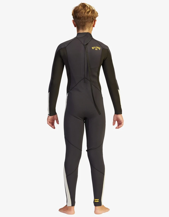 BILLABONG ABSOLUTE 5/4 MM BACK ZIP BOYS 8-14 2 BILLABONG ABSOLUTE 5/4 MM BACK ZIP BOYS 8-14 - Image 2