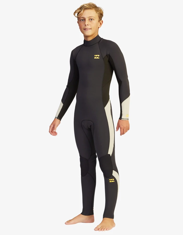 BILLABONG ABSOLUTE 5/4 MM BACK ZIP BOYS 8-14 1 BILLABONG ABSOLUTE 5/4 MM BACK ZIP BOYS 8-14