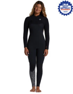 BILLABONG 4/3 FURNACE CHEST ZIP WETSUIT FOR WOMEN 11 BILLABONG 4/3 FURNACE CHEST ZIP WETSUIT FOR WOMEN -Ride The Boards billabong furnace 4 3 chest zip muta donna