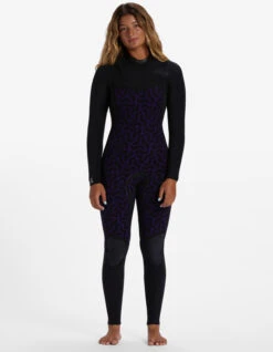 BILLABONG 5/4 FURNACE CHEST ZIP WETSUIT FOR WOMEN -Ride The Boards billabong furnace 4 3 chest zip muta donna 1 1