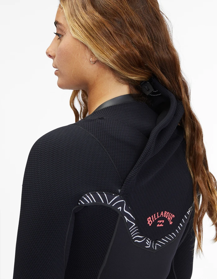 BILLABONG 4/3 FURNACE CHEST ZIP WETSUIT FOR WOMEN 7 BILLABONG 4/3 FURNACE CHEST ZIP WETSUIT FOR WOMEN - Image 7