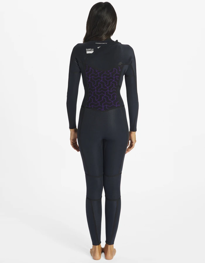 BILLABONG 5/4 SYNERGY CHEST ZIP WETSUIT FOR WOMEN 4 BILLABONG 5/4 SYNERGY CHEST ZIP WETSUIT FOR WOMEN - Image 4