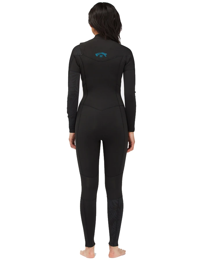 BILLABONG 4/3 SYNERGY CHEST ZIP WETSUIT FOR WOMEN 2 BILLABONG 4/3 SYNERGY CHEST ZIP WETSUIT FOR WOMEN - Image 2