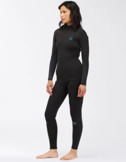 BILLABONG 5/4 SYNERGY BACK ZIP WETSUIT FOR WOMEN 5 BILLABONG 5/4 SYNERGY BACK ZIP WETSUIT FOR WOMEN -Ride The Boards billabong synergy 5 4 back zip muta donna 2