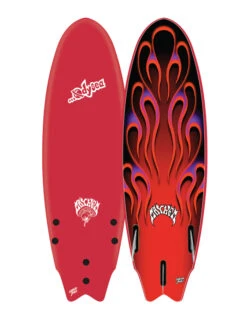 CATCH SURF ODYSEA X LOST RNF 6'5'' ROUNDED NOSE FISH RED