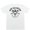 DARK SEAS STATION STOCK TEE WHITE