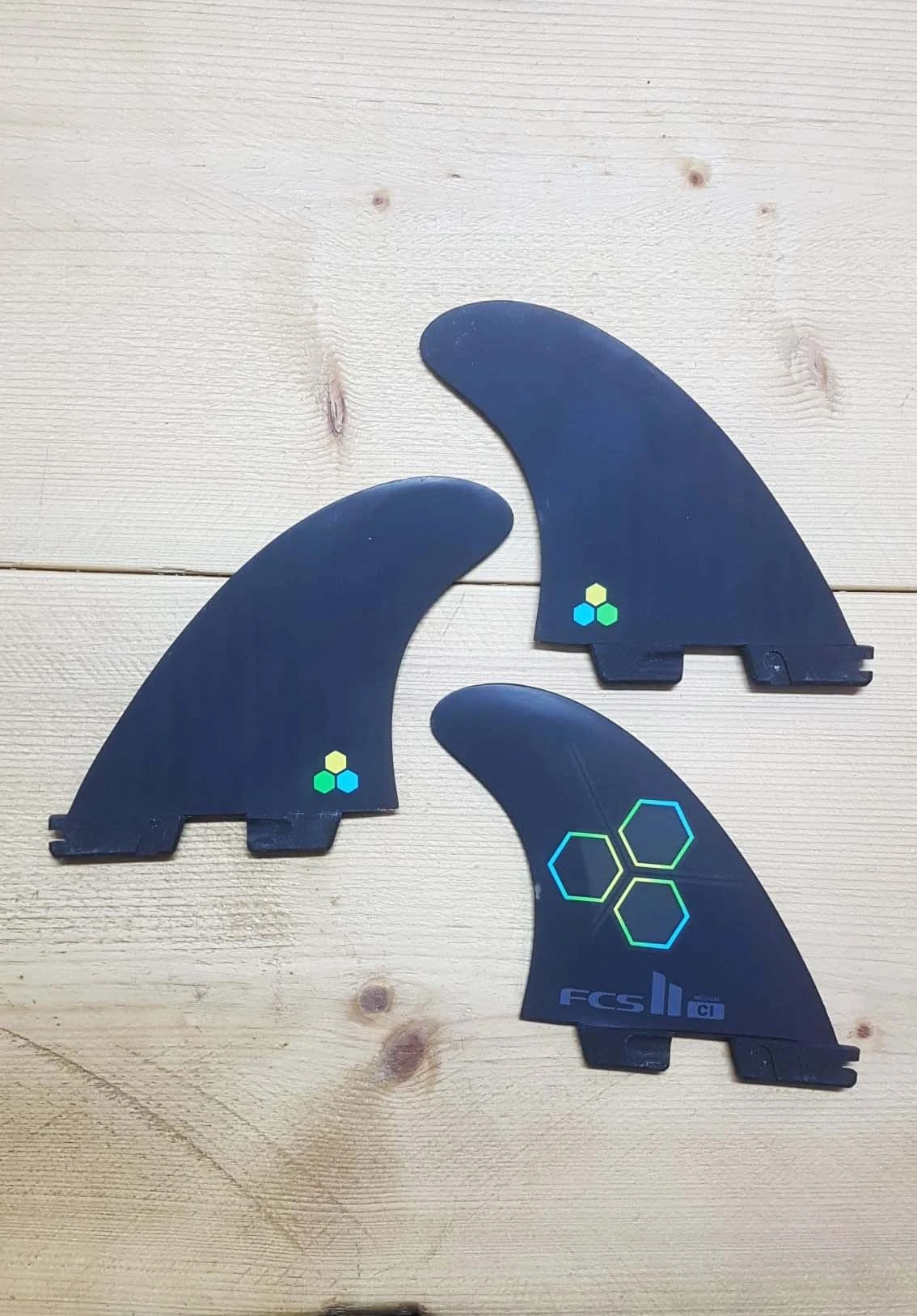 FCS II CHANNEL ISLAND PC TRI FIN SET (SECOND HAND) 2 FCS II CHANNEL ISLAND PC TRI FIN SET (SECOND HAND) - Image 2