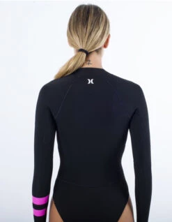 HURLEY ADVANT 2MM SPRINGSUIT BLACK -Ride The Boards hurley advant 2mm springsuit muta corta black 3