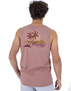 HURLEYEVERYDAY DIAMOND HEAD TANK PHANTOM ROSE -Ride The Boards hurley canotta everyday diamond head phantom rose 2