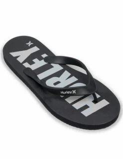 HURLEY OAO FASTLANE FLIP FLOP BLACK -Ride The Boards hurley infradito oao fastlane black 1