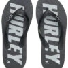 HURLEY OAO FASTLANE FLIP FLOP BLACK