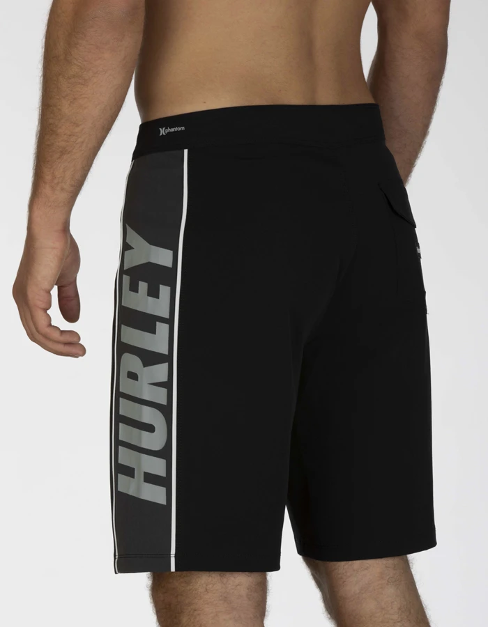 HURLEY PHANTOM FASTLANE BOARDSHORT 18" BLACK 2 HURLEY PHANTOM FASTLANE BOARDSHORT 18" BLACK - Image 2