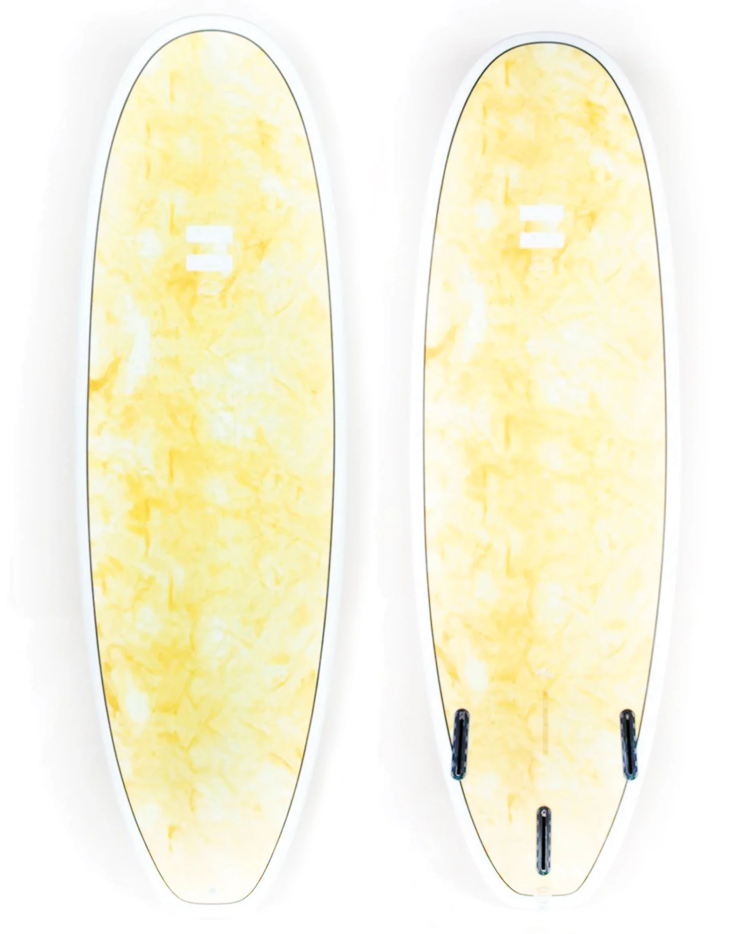 INDIO 7'0" ENDURANCE PLUS SWIRL EFFECT YELLOW FUNBOARD 1 INDIO 7'0" ENDURANCE PLUS SWIRL EFFECT YELLOW FUNBOARD