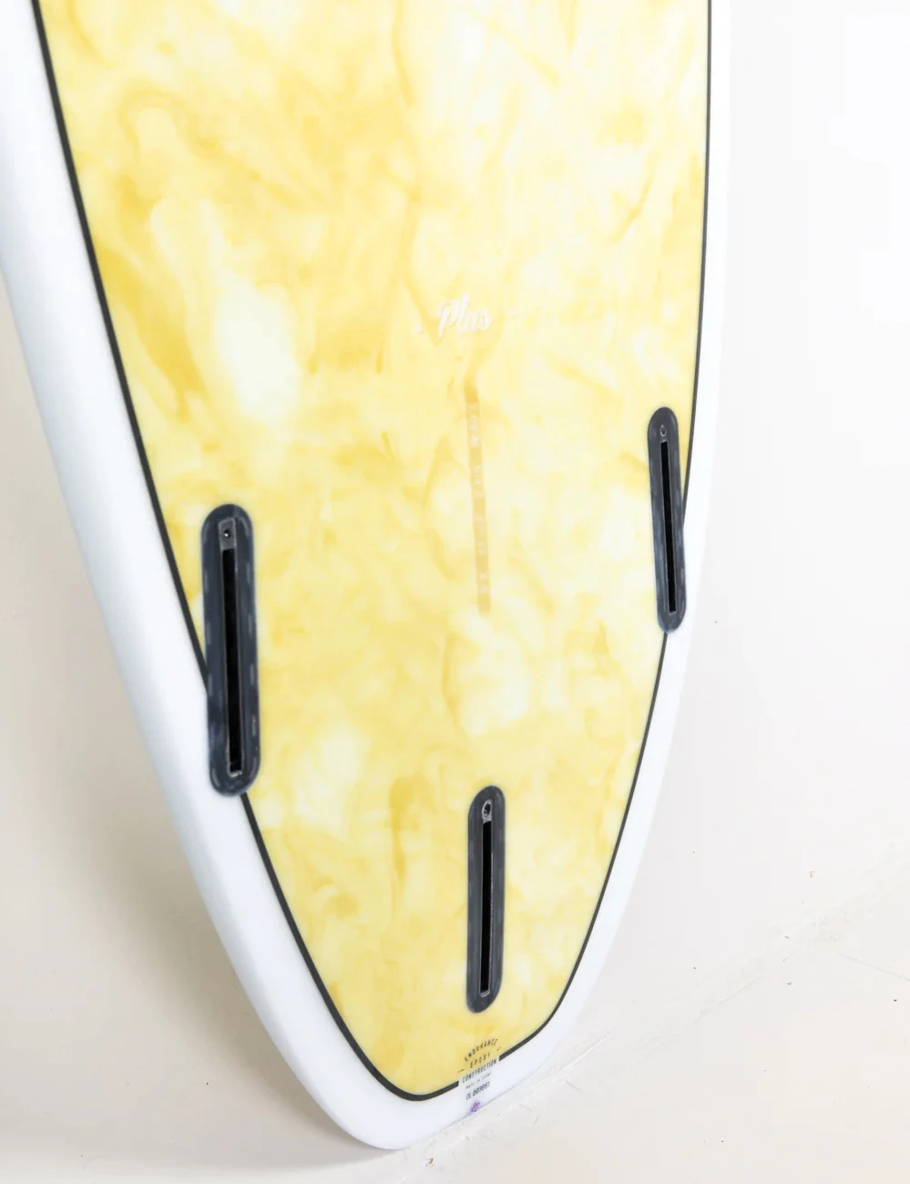 INDIO 7'0" ENDURANCE PLUS SWIRL EFFECT YELLOW FUNBOARD 4 INDIO 7'0" ENDURANCE PLUS SWIRL EFFECT YELLOW FUNBOARD - Image 4