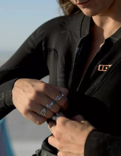 ION AMAZE HOT SHORTY 1.5 FRONT ZIP BLACK 11 ION AMAZE HOT SHORTY 1.5 FRONT ZIP BLACK -Ride The Boards ion muta 1 5 donna amaze hot shorty frontzip black 2