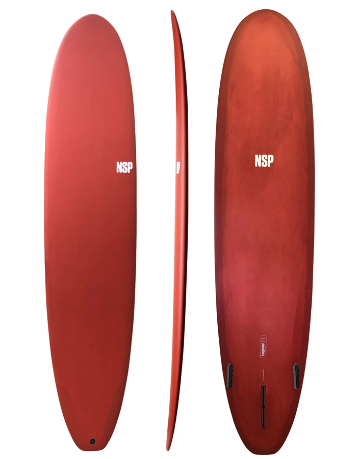 NSP SURFBOARDS PROTECH LONGBOARD 9'0" RED TINT 1 NSP SURFBOARDS PROTECH LONGBOARD 9'0" RED TINT