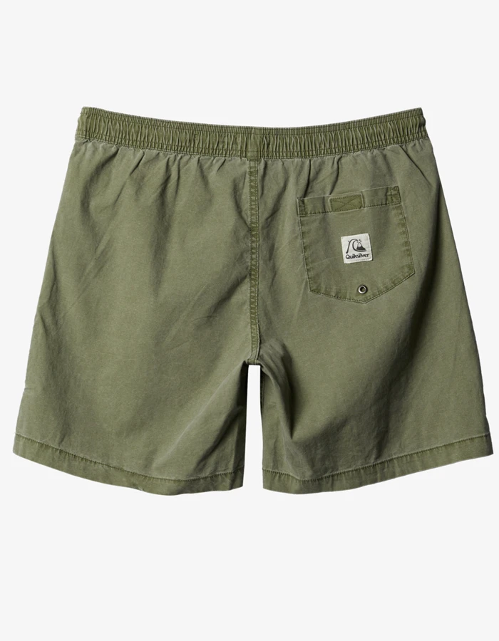 QUIKSILVER TAXER 17" ELASTICATED SHORTS FOUR LEAF CLOVER 4 QUIKSILVER TAXER 17" ELASTICATED SHORTS FOUR LEAF CLOVER - Image 4
