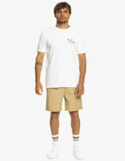 QUIKSILVER TAXER 18" ELASTICATED SHORTS PLAGE 11 QUIKSILVER TAXER 18" ELASTICATED SHORTS PLAGE -Ride The Boards quiksilver bermuda taxer 18 elasticizzati plage 4
