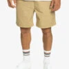 QUIKSILVER TAXER 18" ELASTICATED SHORTS PLAGE