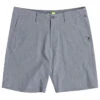 QUIKSILVER WALKSHORT UNION HEATHER AMPHIBIAN 19"