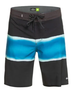 QUIKSILVER BOARDSHORTS SURFSILK NEW WAVE 19" BLACK -Ride The Boards quiksilver boardshorts surfsilk new wave 19 black