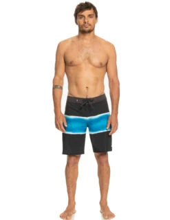 QUIKSILVER BOARDSHORTS SURFSILK NEW WAVE 19" BLACK -Ride The Boards quiksilver boardshorts surfsilk new wave 19 black 2
