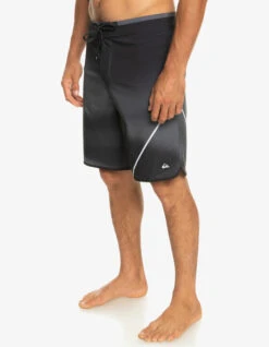 QUIKSILVER BOARDSHORTS SURFSILK NEW WAVE 20" BLACK -Ride The Boards quiksilver boardshorts surfsilk new wave 20 black 4