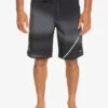 QUIKSILVER BOARDSHORTS SURFSILK NEW WAVE 20" BLACK
