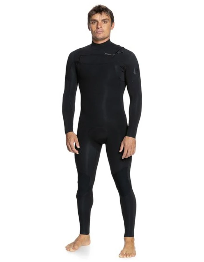 QUIKSILVER 3/2 EVERYDAY SESSIONS FRONT ZIP WETSUIT BLACK 1 QUIKSILVER 3/2 EVERYDAY SESSIONS FRONT ZIP WETSUIT BLACK