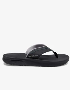 QUIKSILVER MATHODIC RECOVERY SANDALS -Ride The Boards quiksilver infradito mathodic recovery black grey brown 1