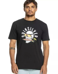 QUIKSILVER ROCKING SKULL T-SHIRT