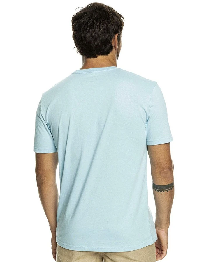 QUIKSILVER SUNSET WAVE T-SHIRT SKY 2 QUIKSILVER SUNSET WAVE T-SHIRT SKY - Image 2