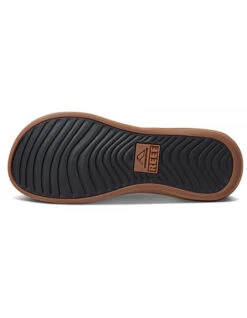 REEF SANDALS CUSHION LUX BLACK BROWN 8 REEF SANDALS CUSHION LUX BLACK BROWN -Ride The Boards reef infradito cushion lux black brown