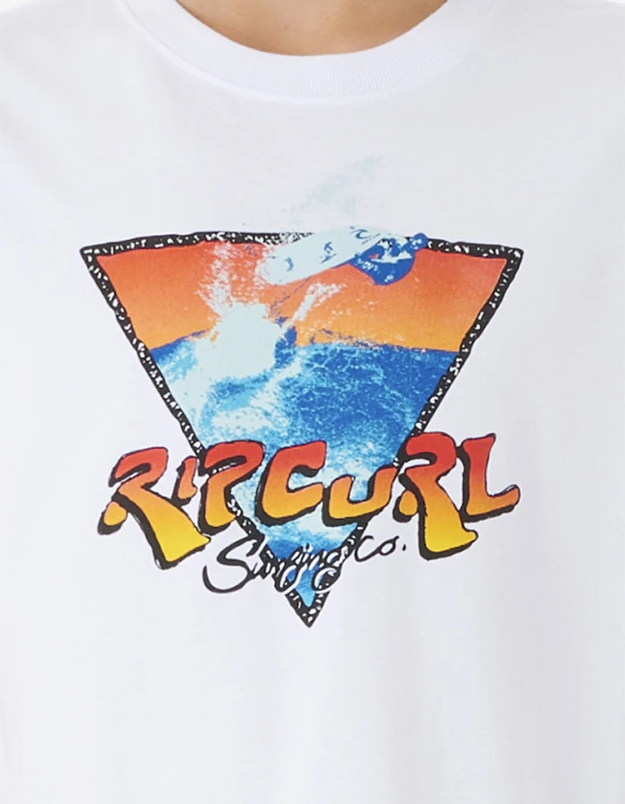 RIP CURL ACTION TEE BOY WHITE 2 RIP CURL ACTION TEE BOY WHITE - Image 2