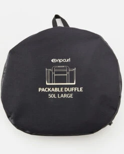 RIP CURL ONYX LARGE PACKABLE 50L DUFFLE -Ride The Boards rip curl borsone onyx large packable 55l 3