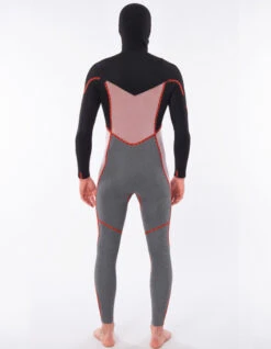 RIP CURL DAWN PATROL HOOD 5/4 CHEST ZIP STEAMER -Ride The Boards rip curl dawn patrol hood 5 4 muta invernale con cappuccio front zip 2