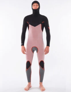 RIP CURL DAWN PATROL HOOD 5/4 CHEST ZIP STEAMER -Ride The Boards rip curl dawn patrol hood 5 4 muta invernale con cappuccio front zip 3