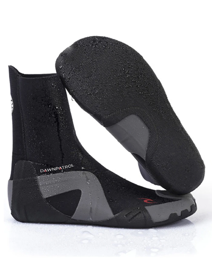 RIP CURL 5MM DAWN PATROL ROUND TOE BOOTS 1 RIP CURL 5MM DAWN PATROL ROUND TOE BOOTS