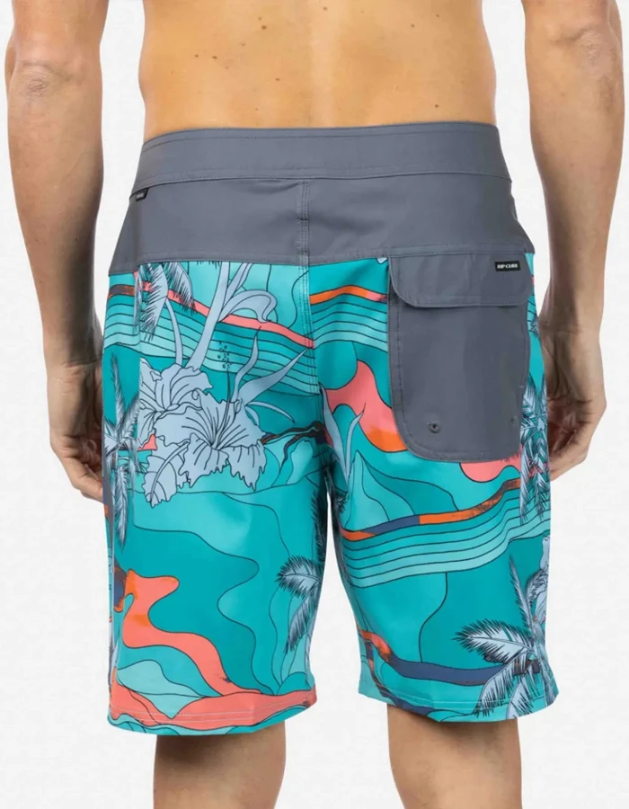 RIP CURL MIRAGE MASON BARREL KILLA 19" BOARDSHORT AQUA 2 RIP CURL MIRAGE MASON BARREL KILLA 19" BOARDSHORT AQUA - Image 2